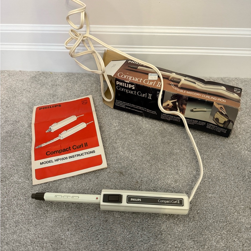 Philips Compact Curl II Curling Iron